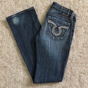 Big Star Sweet Low Boot Cut jeans Size 25R
